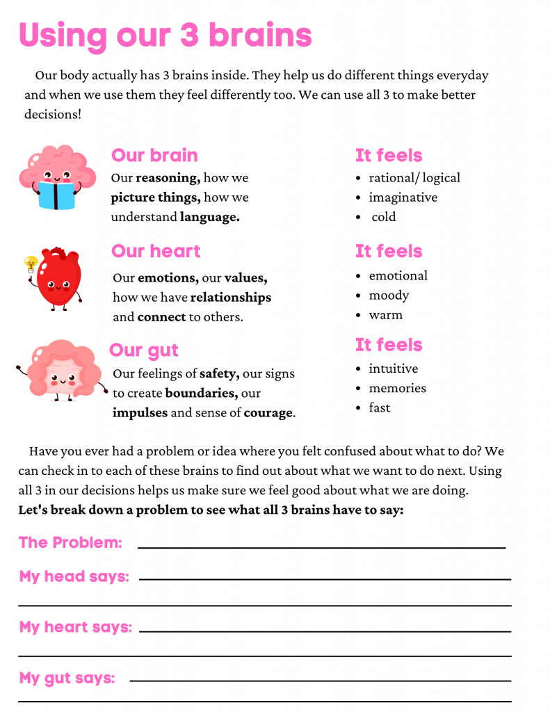 Using our 3 brains