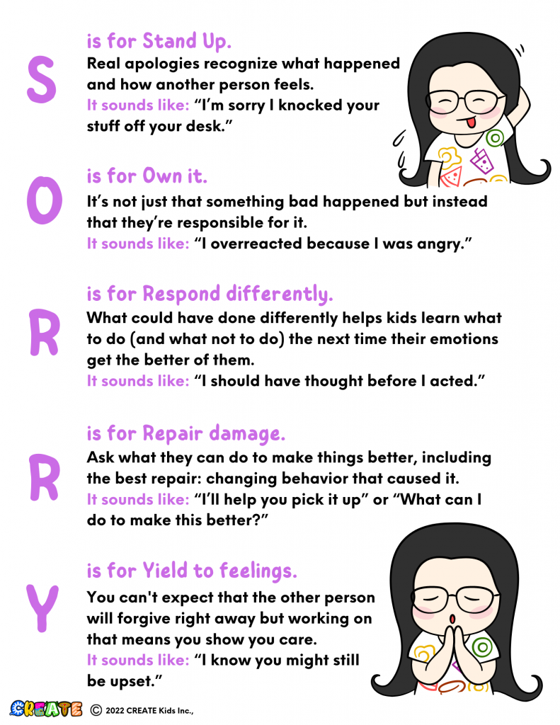 a good apology