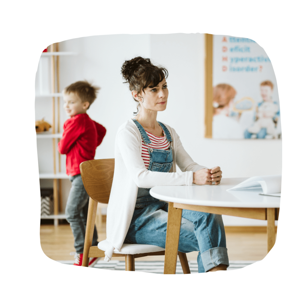 child with adhd being inattentive