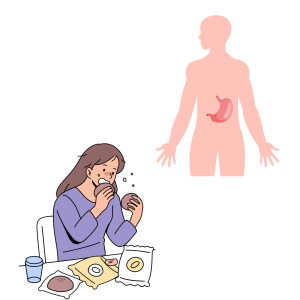 stomach awareness for better mental health.