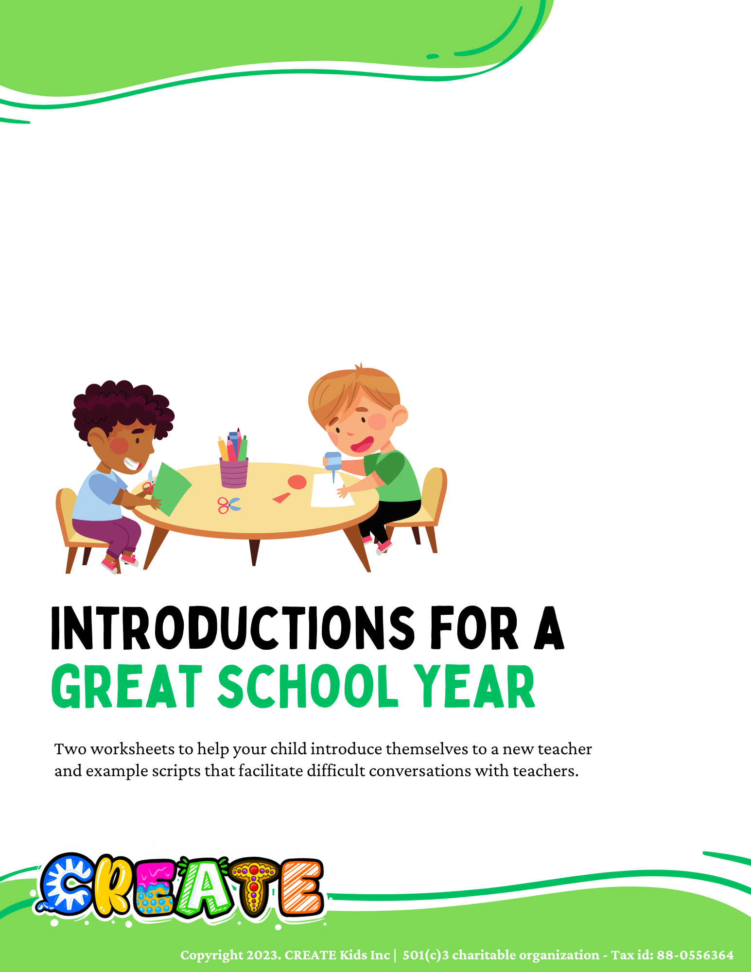 Back to School Introductions